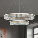 Axyaa Retro Crystal Chandelier: Elegant Golden Ceiling Light for Hotels, Restaurants, Living Rooms