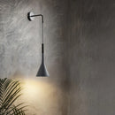 Axya Modern LED Wall Sconce Light for Bedroom, Restaurant, Stairs - Black
