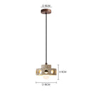 Axyaa French Retro Adjustable Pendant Light for Medieval Bedroom