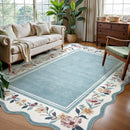 Axyaa Nordic Light Luxury Living Room Rug Stylish Bedroom Mat