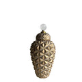 Axyaa Geometric Diamond Crystal Vase for Chic Flower Arrangements