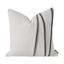 Axyaa Decorative Linen Cotton Patchwork Pillow Cover for Living Room Sofa
