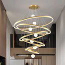 Axyaa Modern Indoor Pendant Light LED Chandelier Ceiling Lamp for Dining Room