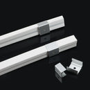 Axyaa LED Tube Profile Connector Clip 20pcs Set Fixed Buckles Neon Strip Lights End Cap