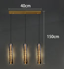 Axyaa Crystal Chandeliers: Modern LED Ceiling Lamp for Living Room