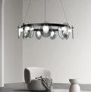 Axyaa Postmodern Glass Pendant Light for Minimalist Living Room and Bar