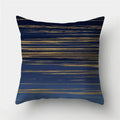 Axyaa Blue Decorative Pillowcase for Home and Office Use
