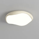 Axyaa Modern Round LED Bedroom Ceiling Lamp, Full Spectrum Dimmable Study Light