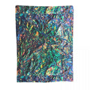 Axyaa Iridescent Fluffy Travel Blanket: Large, Thin & Cozy Thermals