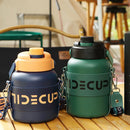 Axyaa Stainless Steel Insulated Thermos Cup With Portable Handle