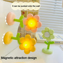 Axyaa Mini Flower Night Light: Cute Table Lamp for Kids' Bedroom and Desktop Ornament