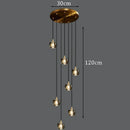 Axyaa Modern Pendant Light Chandelier LED Ceiling Lamp for Indoor Dining Room