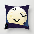 Axyaa Halloween Skull Throw Pillow Cover for Sofa Chair Bed Home Decor