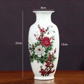 Axyaa Chinese Ceramic Vase Ornaments for Office, Home, Store Decor & Furnishing