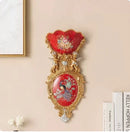 Axyaa Diamond Angel Wall Vase: Elegant Home Decor Resin Flower Pot Mural for Restaurants