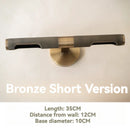 Axyaa Nordic Copper Wall Lamp for Bathroom Washstand, Hallway, Restroom - High Quality Mirror Front Sconce