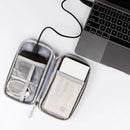 Axyaa Double Layers Cable Cord Organizer Bag