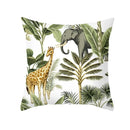 Axyaa Tropical Jungle Animals Pillowcases 45x45 cm Home Decor Sofa Cushion Cover