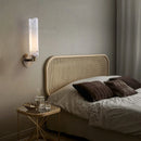 Axyaa Copper Wall Lamp: Vintage Style, White Glass Shade, Bedroom Living Room Aisle Lighting