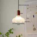 Axyaa Nordic Copper Wood LED Pendant Lamp - Modern Hanging Light Fixtures