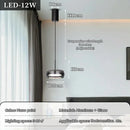 Axyaa Smoke Gray Glass Ceiling Lamp Fixtures - Modern Black 3-Light Pendant Lighting