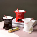 Axyaa Ceramic Chocolate Mug Candle Fire Boiler Dessert Bowl Kitchen Drinkware