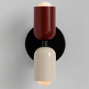 Axyaa Nordic LED Wall Lamp: Simple Macaron Design for Bedroom, Living Room Lighting