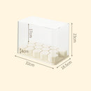 Acrylic Action Figure Display Case for Axyaa Collectibles - Dustproof Storage Cabinet