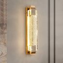 Axyaa Modern Crystal Wall Lamp - LED Indoor Lighting for Home Decor