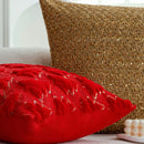 Axyaa Christmas Plush Pillow Case Set Home Decor 45x45cm for Living Room