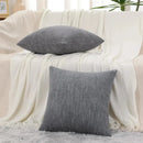 Axyaa Chenille Pillow Cover 45x45cm Soft Luxury Throw Cushion for Living Room Sofa