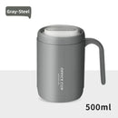 Axyaa Large Capacity Coffee Mug with Handle Stainless Steel Cup
