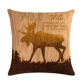 Axyaa Animal Pattern Cotton Linen Cushion Cover 45X45CM for Home Decor