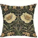 Floral Owl Bird Print Pillowcase for Living Room & Bedroom Decor by Axyaa