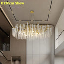 Axyaa Gold Crystal Chandeliers for Modern Luxury Homes