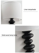 Axyaa Retro Solid Wood Wall Lamp for Living Room Study Bedroom Corridor Lighting