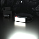 Axya High Lumens COB LED Headlamp with Wide Beam and USB Rechargeable Feature