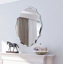 Axyaa Beveled Edge Frameless Wall Mirror for Home Decor - HD Art Design