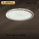 Axyaa LED Circular Ceiling Lights Warm Lighting Modern Home Decor