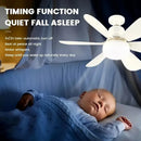 Axya 60W Ceiling Fan with LED Light, Remote Control, 360° Rotation