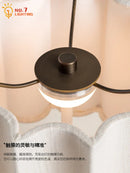 Axyaa Marble Table Lamp Touch USB Charging Modern Light Fixtures for Living Room