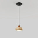 Axyaa Yellow Cave Stone Bedroom Headboard Pendant Lights