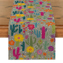 Axyaa Cactus Flower Table Runner for Home and Party Decor