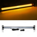 Axyaa 80 LED Strobe Police Car Emergency Warning Light Bar Signal Flashlight Accessory