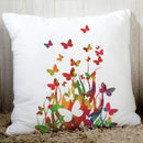 Axyaa Butterfly Printed Couch Cushion Cover 45x45cm Home Decor Pillowcase