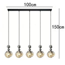 Nordic Dining Room Pendant Light by Axyaa: Ceiling Chandelier for Indoor Lighting