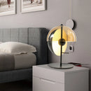 Axyaa Glass Hemisphere LED Floor Lamp - Industrial Corner Room Decoration Light