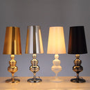 Axyaa Elegant European Style Bedside Lamp for Bedroom Decor & Hotel Room Lighting