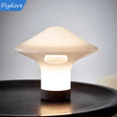 Axyaa LED Glass Table Lamp Postmodern Design for Restaurant Bedroom Lighting