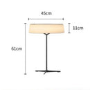 Axyaa LED Fabric Pendant Light - Modern Circular Hanging Lamp for Living, Dining, Bedroom, Kitchen, Island & Restaurant